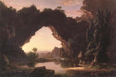 Thomas Cole Evening in Arcady (mk13) China oil painting art